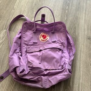 Fjallraven Kanken Lilac Bag